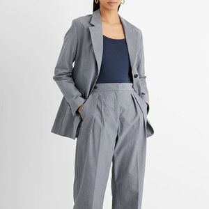 IRIS & INK grey blazer size 14